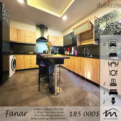 Fanar | Signature Touch | Renovated 145m² + 50m² Terrace | 2 Parking