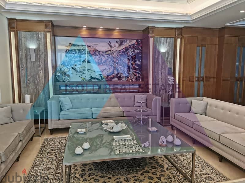 Luxurious furnished 400m2 apartment + 600m2 garden for sale in Adma 3