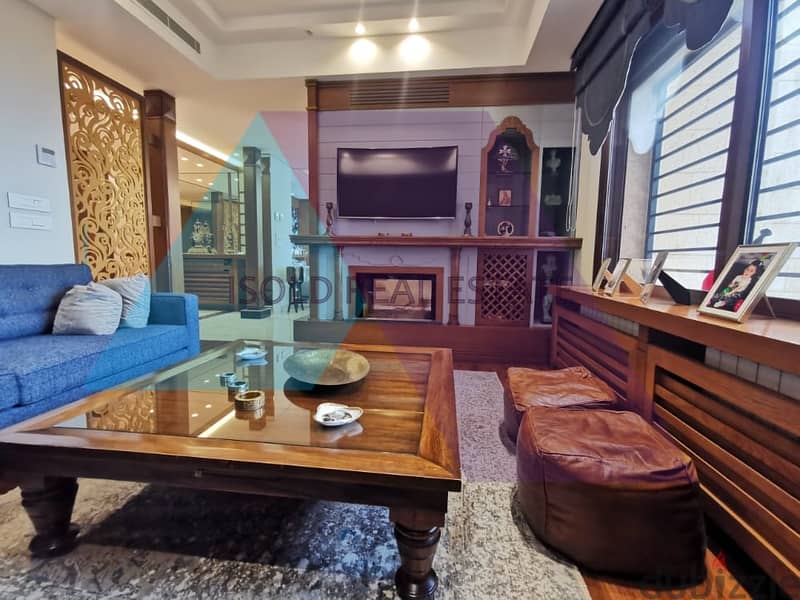 Luxurious furnished 400m2 apartment + 600m2 garden for sale in Adma 5