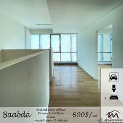 Baabda | 24/7 Electricity | Prime Location | Brand New | Parking Lots