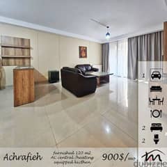 Ashrafieh | Fully Furnished/Equipped 2 Bedrooms Apart | Parking Lot 0