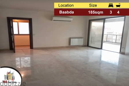 Baabda 185m2 | Super prime Location | Excellent Condition | PJ |