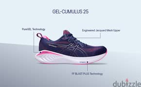 ASICS Women's Gel-Cumulus 25 Running Shoes (NEW - USA VERSION) White 0
