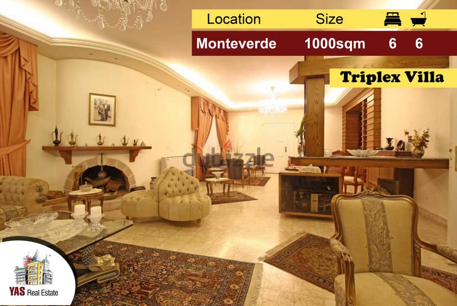 Monteverde 1000m2 |Garden/Terrace | Villa Triplex |Astonishing View|PA 0
