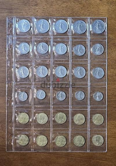 30 old French coins