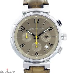 Louis Vuitton Q1122 Tambour Chronograph Men's Watch 0
