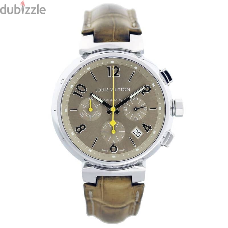 Louis Vuitton Q1122 Tambour Chronograph Men's Watch 2