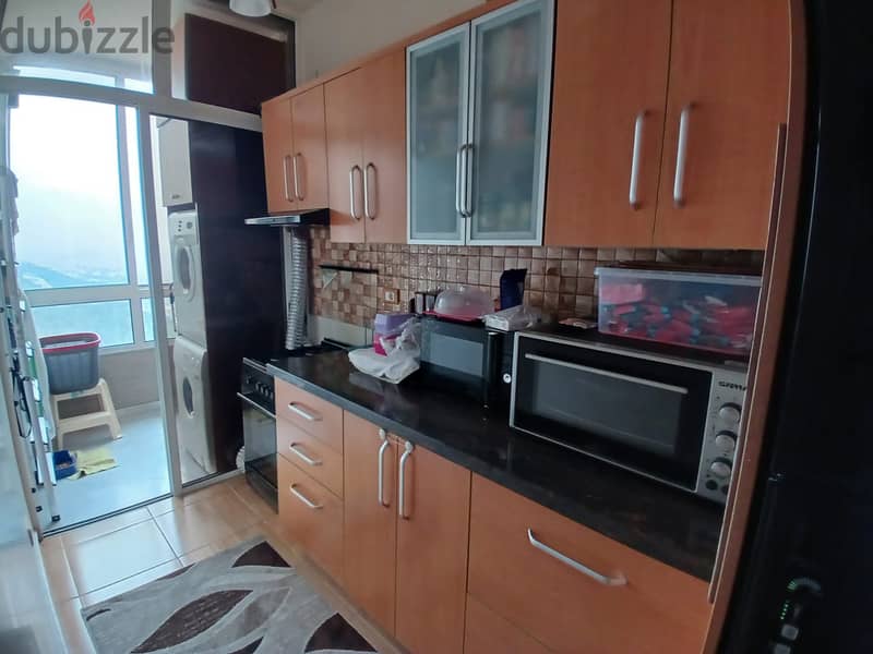 L14698-Apartment With Great Sea And Mountain View for Sale In Bsalim 2