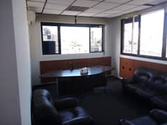 110 Sqm | Fully Furnished Office For Rent in Sin El Fil