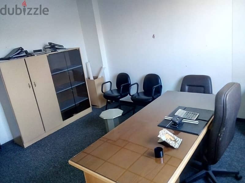 110 Sqm | Fully Furnished Office For Rent in Sin El Fil 4