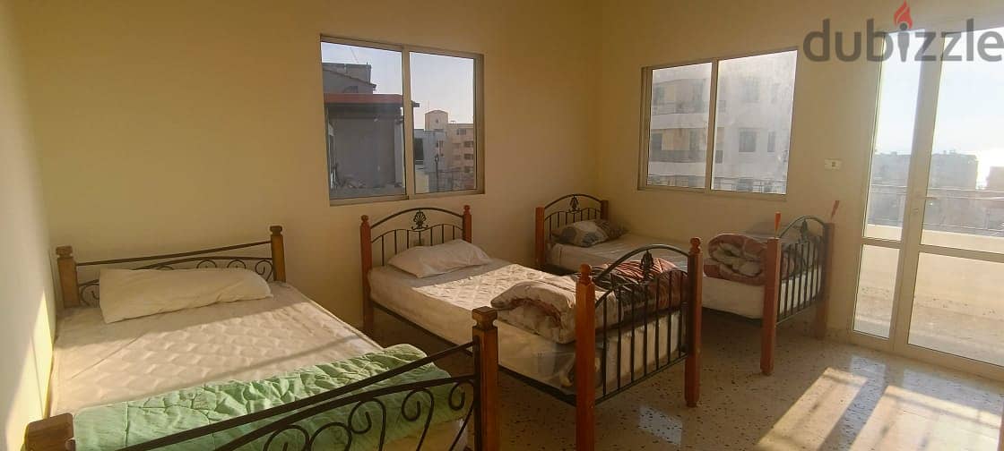 L14701-Partly Furnished Apartment With Seaview for Rent In Jbeil 1