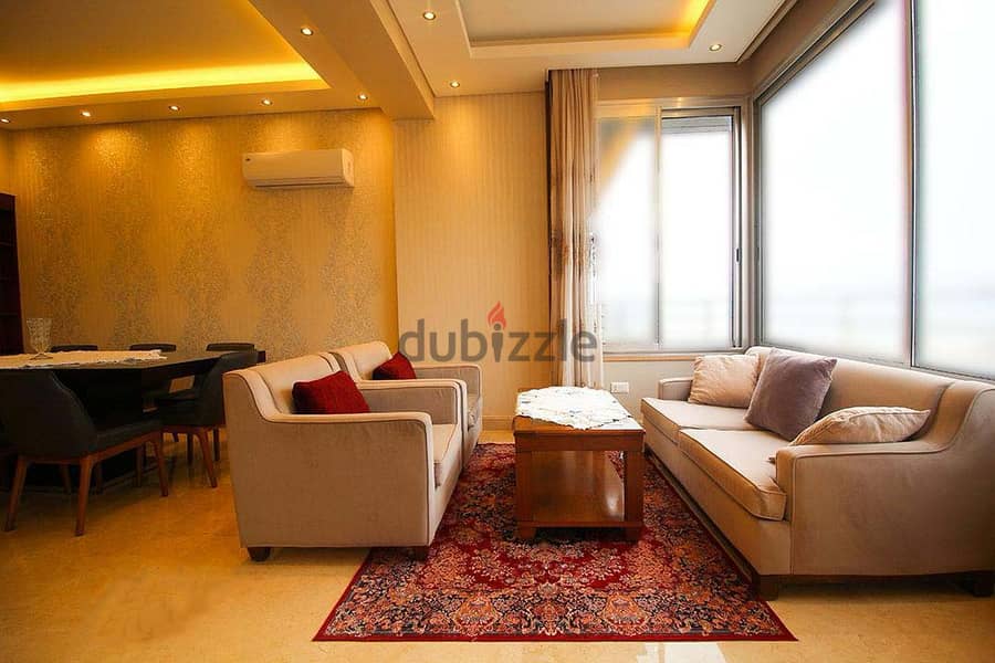 FURNISHED IN MANARA + SEA VIEW (200SQ) BRAND NEW , 3 BEDS , (JNR-231) 2