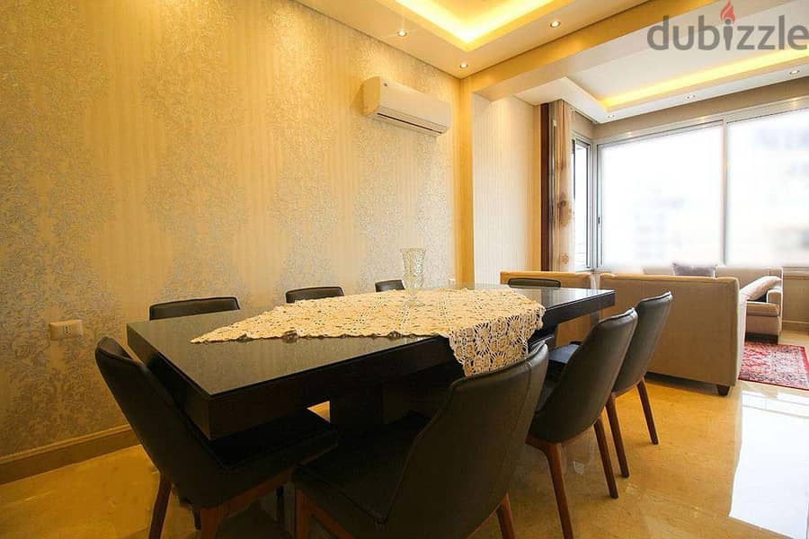 FURNISHED IN MANARA + SEA VIEW (200SQ) BRAND NEW , 3 BEDS , (JNR-231) 4