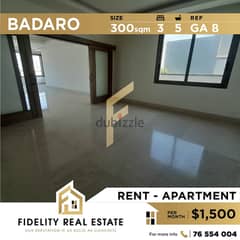 Apartment for rent in Badaro GA8