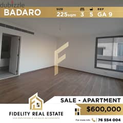 Apartment for sale in Badaro GA9