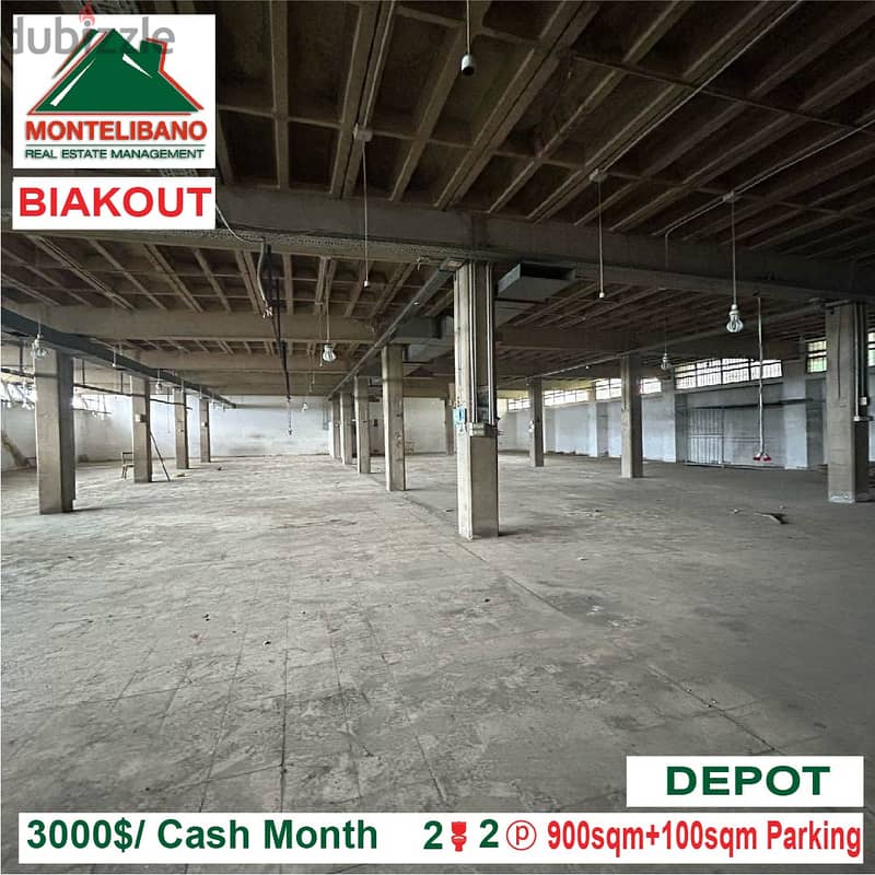 3000$ Depot for rent located in Biakout 0