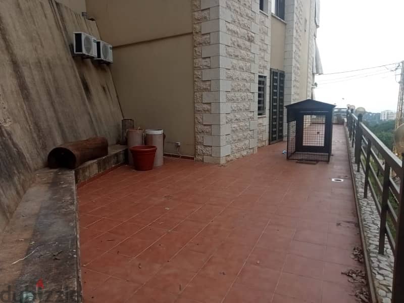 170 Sqm + 80 Sqm Terrace & Garden | Apartment For Rent in Ain Najem 1