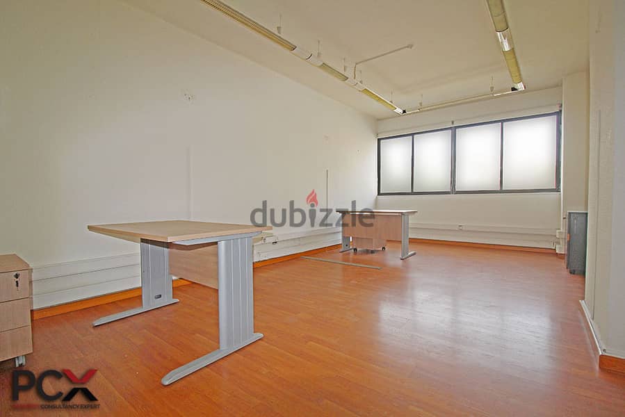 Office For Rent In Sin El Fil I With Terrace I Calm Area 2