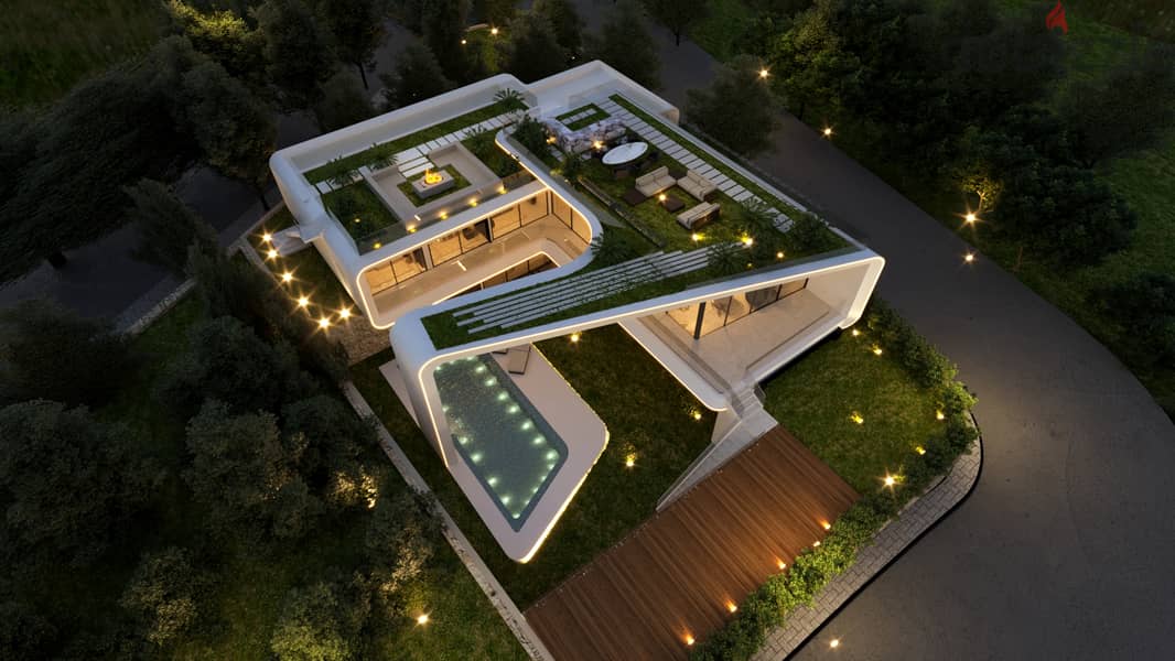 Villa for Sale in Damour- Installment Plan -فيلا فاخرة للبيع في الدامو 4