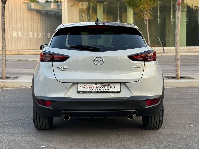 2020 Mazda CX-3 4WD (Lebanese Company) only 60 000 km 1 owner 5