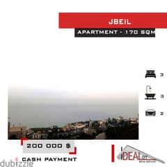 Apartment for sale in jbeil 170 SQM REF#JH17157