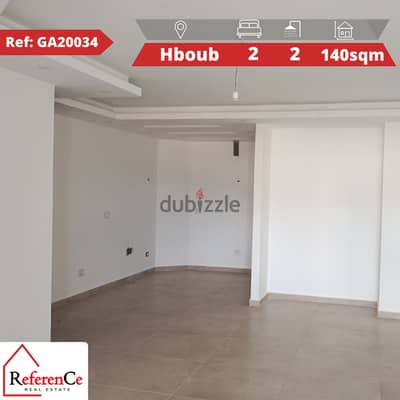 New construction with terrace in Hboub بناء جديد مع تراس في حبوب