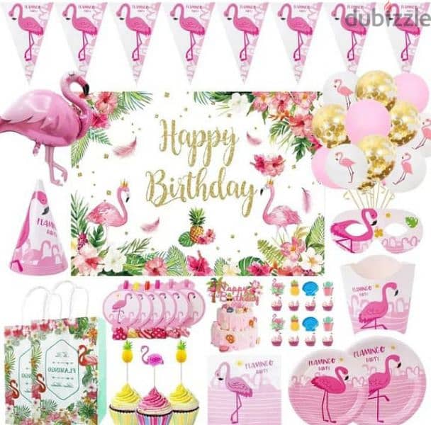 cute flamingo birthday theme! 2