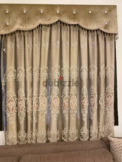 curtains for sale  with boxes like new   turkish collection