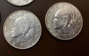 old silver coins 0