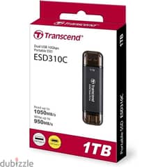 Transcend 1TB SSD USB-C & A / ESD310C 0