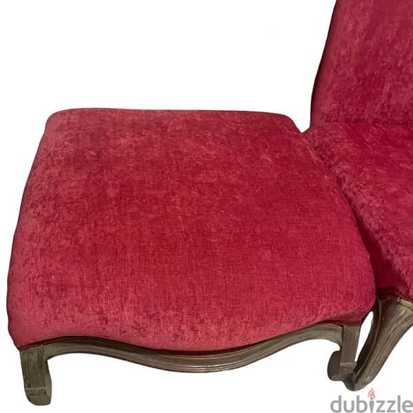 Sofa coach with leg rest - 2 piece victorian chase lounge 4