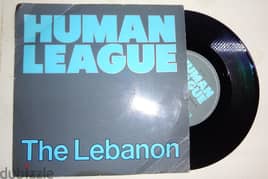 Human league "The Lebanon /Thirteen" 45t vinyl 0
