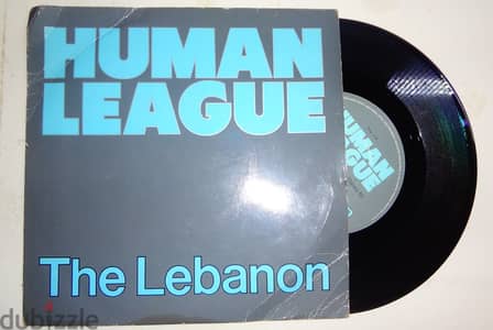 Human league "The Lebanon /Thirteen" 45t vinyl