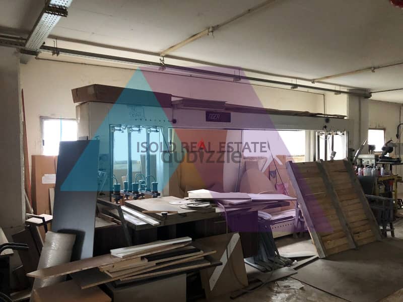 Fully equipped 604 m2 Industrial Factory for rent in Jdeide/Roumieh 0