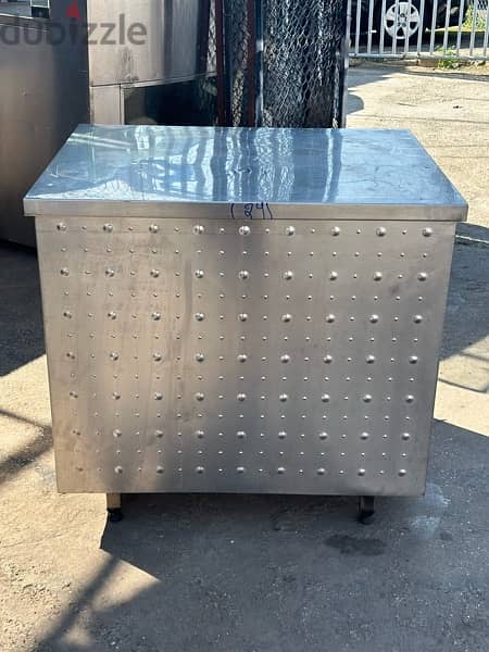 used Stainless steel sink and tables مجالي و طاولات ستانلس مستعمل 8
