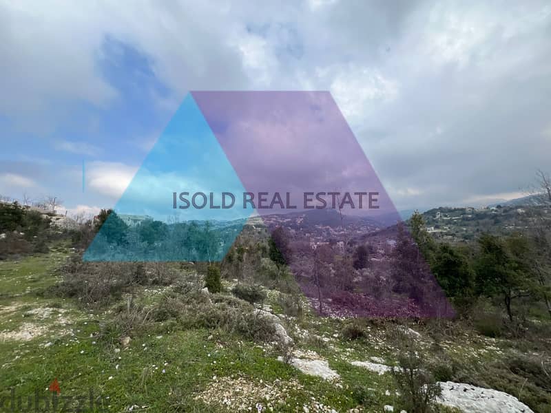 6437 m2 land + open view for sale in Lehfed/Jbeil - أرض للبيع في لحفد 0