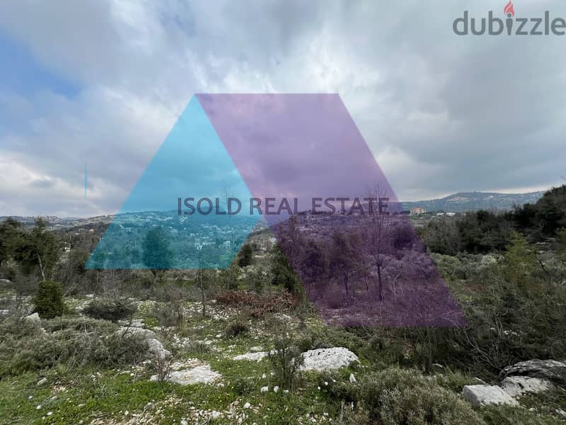6437 m2 land + open view for sale in Lehfed/Jbeil - أرض للبيع في لحفد 6