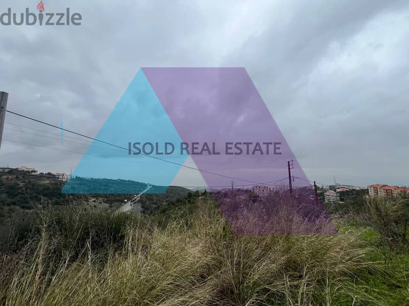 930 m2 land + open view for sale in Ras osta - أرض للبيع في راس اسطة 2