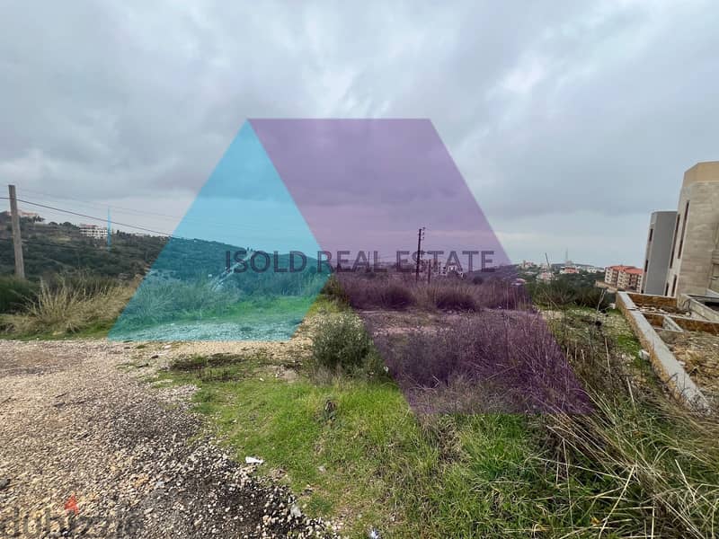 930 m2 land + open view for sale in Ras osta - أرض للبيع في راس اسطة 5