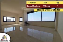Zouk Mosbeh 110m2 | Rent | Office/Studio | Renovated|Quiet Street|IVMY 0