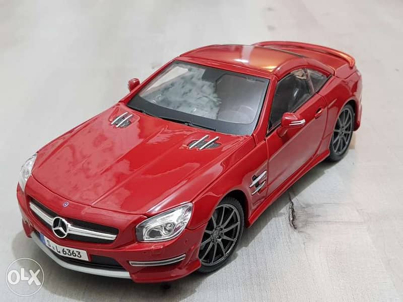 1/18 Maisto Mercedes Benz SL 63 AMG diecast model car 1