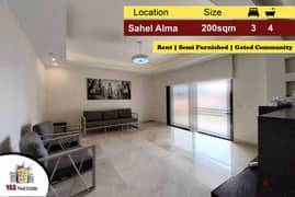 Sahel Alma 200m2 | Rent | Semi Furnished | Gated Community | IV KS | 0