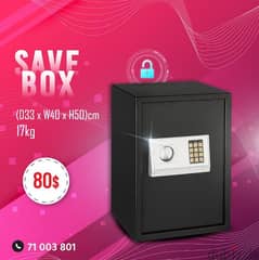 Safe Box (D33 x W40x H50) cm 17kg