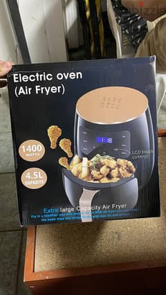Electric oven air fryer 4.5L 0