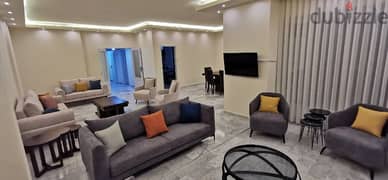sahel Aalma 220m 3 bed furnished renewed New furnished + pool for rent