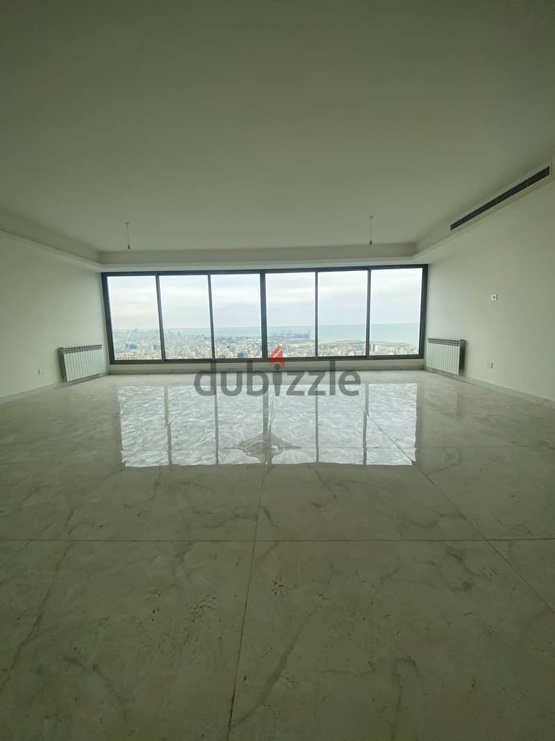 Spacious Apartment with Panoramic Sea Views for Sale in Fanar 0