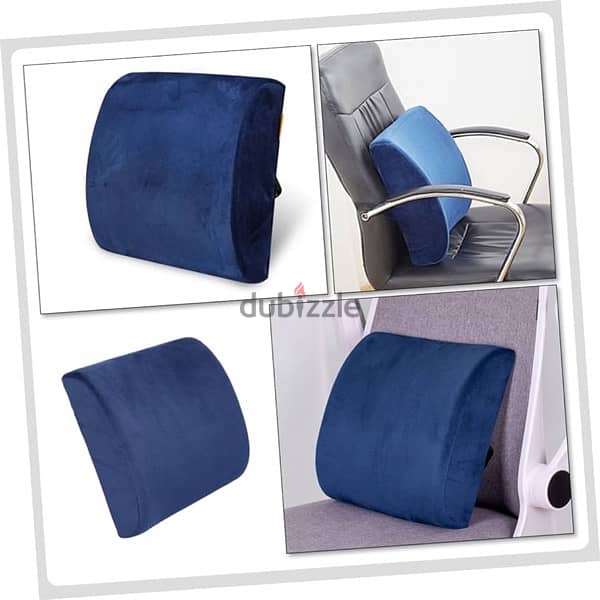 Back Cushion memory foam for chairs or car مخدة للظهر للمكتب والسيارة 1