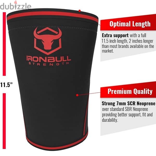 IRON BULL KNEE SLEEVES 1