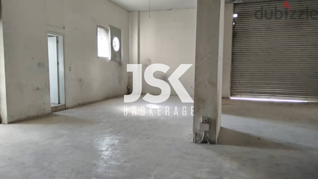 L14713-200 SQM Shop for Rent In Zouk Mosbeh 0