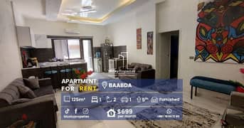 Apartment 125m² 1 Master For RENT In Baabda - شقة للأجار #JG